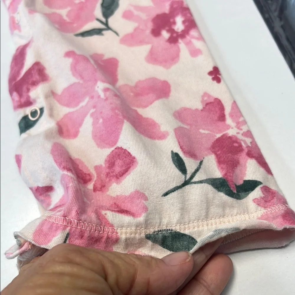 Burt's Bees Pink‎ girl's romper